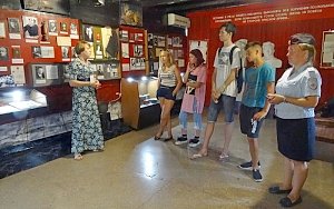 Полицейские организовали для детей экскурсию в Дом-музей севастопольского подполья