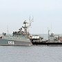 Корабли Черноморского флота уничтожили воздушные цели и корабль условного противника