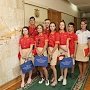 Артековцы побывали на экскурсии в крымском парламенте