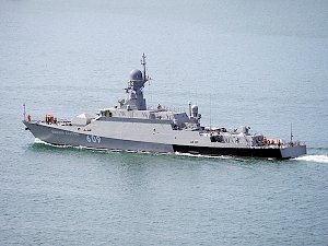 Корабль Черноморского флота отправился в Средиземное море, чтобы пополнить группировку ВМФ России