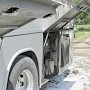Крымские спасатели ликвидировали загорание рейсового автобуса