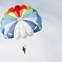 Люди с ампутацией прыгнут с парашютом в Симферополе