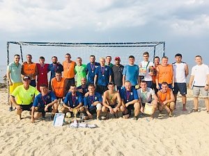 Евпаторийцы выиграли Кубок Северо-Западного Крыма по пляжному футболу – 2018