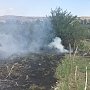 С начала месяца огнеборцы Крыма ликвидировали около 100 возгораний сухой растительности, — Шахов
