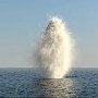 В море поблизости от Евпатории выявлена авиационная бомба ориентировочно весом 250 кг
