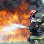 Вчера крымские спасатели тушили три пожара