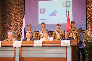 В МВД по Республике Крым состоялась церемония гашения художественной марки серии «Герои Российской Федерации»