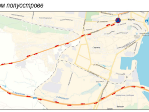 В течение месяца в Керчи по шоссе Героев Сталинграда будет затруднено движение транспорта из-за дорожных работ