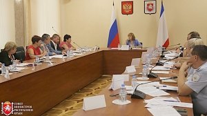 В Крыму прошло совещание комиссии по делам несовершеннолетних и защите их прав