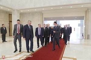 Встреча членов делегации Республики Крым и Президента САР Башара Ассада в Дамаске (ФОТОРЕПОРТАЖ)