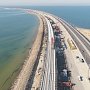Шумозащита: на железнодорожных подходах к Крымскому мосту ставят акустические экраны