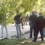 Фотофакт: Что происходит сейчас поблизости от керченского колледжа