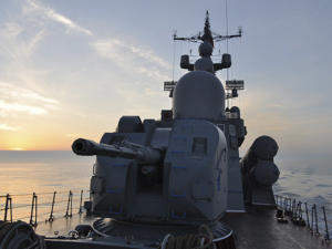 Моряки Черноморского флота отражали атаку беспилотников противника