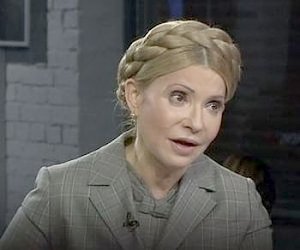 В случае победы на выборах, Тимошенко пообещала вернуть Крым и Донбасс Украине