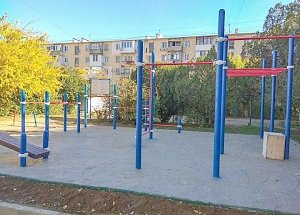 В Евпатории благоустроят гимнастические площадки