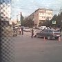 В Симферополе перевернулся автомобиль, пострадала водитель