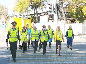 В Севастополе начала работу «Школа безопасности пожилого человека – пешехода и пассажира»