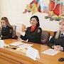 В МВД по Республике Крым в ходе брифинга обсудили вопросы получения гражданами государственных услуг по линии информационно-справочной работы