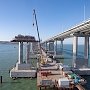 Опоры Крымского моста целиком готовы