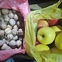 Яблоки, орехи и виноград старались провезти в Крым из Украины
