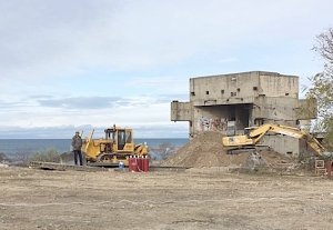 Грандиозное возведение на мысе Хрустальный уже начали