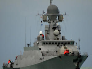 Проверку системы противовоздушной обороны корабля провели моряки ЧФ