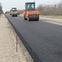 За месяц в Крыму отремонтировано почти 65 тысяч кв м дорог