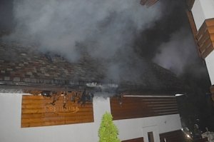 Спасатели МЧС ликвидировали пожар в Гагаринском районе