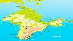 OpenStreetMap решительно отделил Крым от Украины
