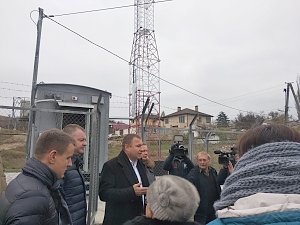 Керчь получила новую вышку мобильной связи