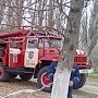 Сотрудники «Пожарной охраны» провели пожарно-тактические занятия в Крыму