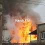Огонь на складах в Керчи тушили два часа