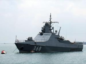 Патрульный корабль «Дмитрий Рогачёв» проходит испытания в Севастополе