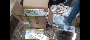 Керчанина наказали штрафом на две тыс рублей за мусор в неположенном месте