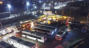«Горавтотранс» выпустил на линии в Симферополе 44 новых автобуса