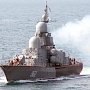 Ракетный катер Черноморского флота «Шуя» вышел в море для сдачи курсовой задачи