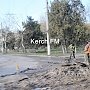 Ямы на перекрестке Кирова-Еременко подготавливают к ремонту