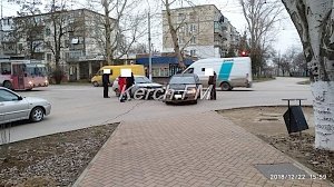 В Керчи — вновь авария на перекрестке Пошивальникова и Генерала Петрова