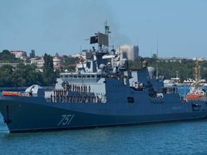 Фрегат Черноморского флота «Адмирал Эссен» прибыл в Севастополь после выполнения задач в Средиземном море