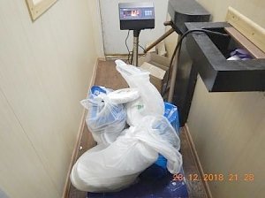 114 килограммов санкционных сыров изъяты сотрудниками Крымской таможни
