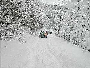 Крымчан призывают соблюдать осторожность на дорогах из-за непогоды