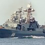 В Чёрное море вошёл большой противолодочный корабль Северного флота РФ