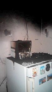 В Кировском районе чуть не загорелся частный дом из-за замыкания электропроводки