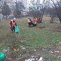 За два выходных дня в столице Крыма вывезли более 500 тонн мусора