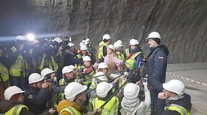 КЖД приняла участие в сбивке тоннеля на подходах к Крымскому мосту