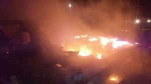 На пожаре в Симферопольском районе спасено 3 человека и эвакуировано 2 ребенка