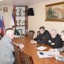 Пётр Запорожец провёл рабочие встречи в Сакском районе