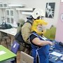 Крымские пожарные ликвидировали условный пожар в мебельном магазине