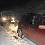 Спасатели эвакуировали два автомобиля на плато Ай-Петри