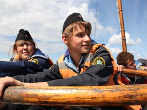 Юные моряки совершат поход из Кронштадта в Крым в год 75-летия Победы